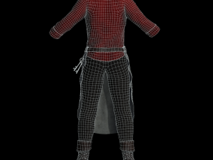 fantasy tavern innkeeper - fantasy clothing Modèle 3D