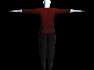 fantasy tavern innkeeper - fantasy clothing Modèle 3D