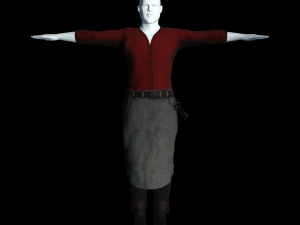 fantasy tavern innkeeper - fantasy clothing Modèle 3D