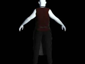 fantasy tavern butcher - fantasy clothing Modelo 3D