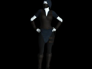 o ladino - armadura estilo fantasia Modelo 3D