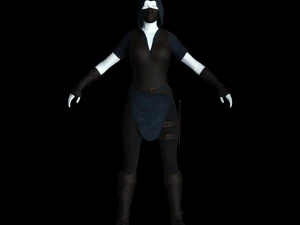 o ladino - armadura estilo fantasia Modelo 3D