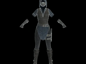 o ladino - armadura estilo fantasia Modelo 3D