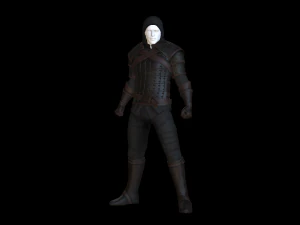 The adventurer leather armor 3D Model