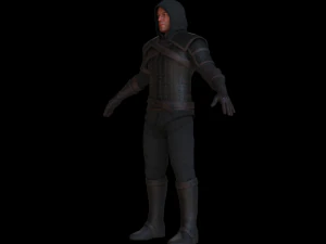 The adventurer leather armor 3D Model