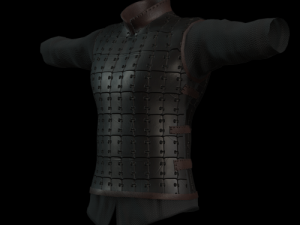 The adventurer leather armor Modello 3D