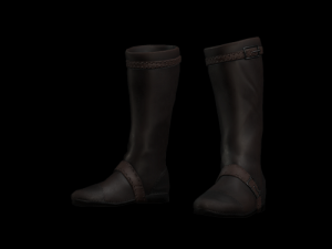 The adventurer leather armor Modello 3D