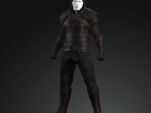 The adventurer leather armor Modello 3D