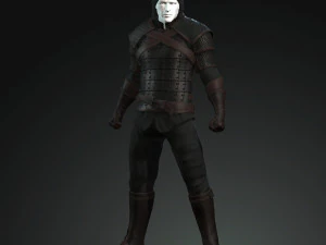 The adventurer leather armor 3D Model