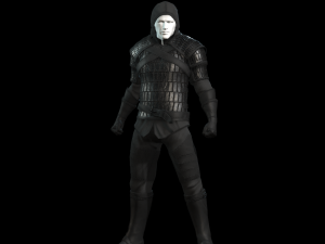 The adventurer leather armor light 3D Model