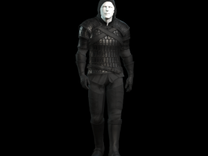 The adventurer leather armor light 3D Model
