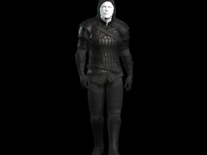 The adventurer leather armor light 3D Model