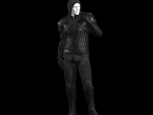 The adventurer leather armor light 3D Model