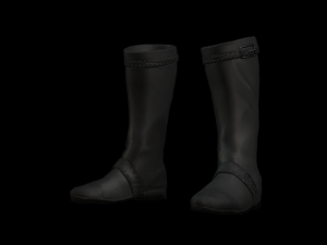 The adventurer leather armor light 3D Model