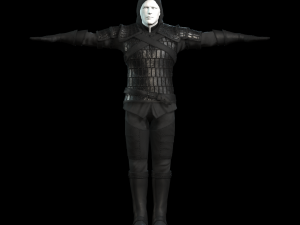 The adventurer leather armor light 3D Model