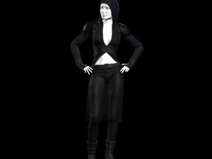 The sorceress - fantasy style armor 3D Model
