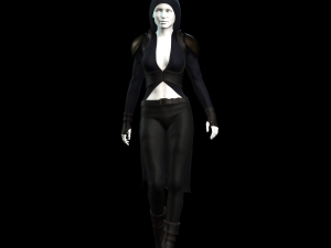 The sorceress - fantasy style armor 3D Model