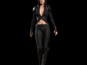 The sorceress - fantasy style armor 3D Model