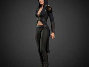 The sorceress - fantasy style armor 3D Model