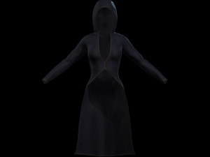 The sorceress - fantasy style armor 3D Model