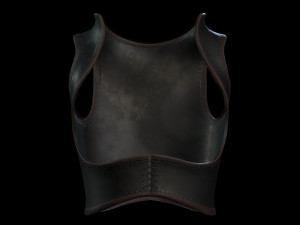 The sorceress - fantasy style armor 3D Model