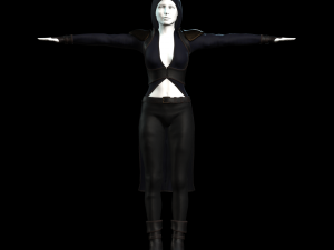 The sorceress - fantasy style armor 3D Model