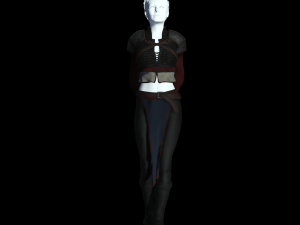 The adventuress - fantasy style armor 3D मॉडल