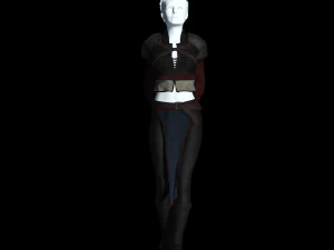 The adventuress - fantasy style armor 3D Model
