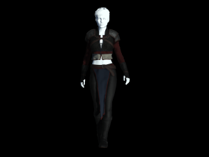 The adventuress - fantasy style armor 3D मॉडल