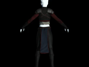 The adventuress - fantasy style armor 3D Model