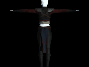 The adventuress - fantasy style armor 3D मॉडल