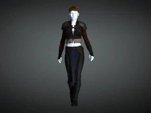 冒険者 - ファンタジー スタイルの鎧 3Dモデル