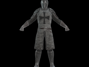 the guardian fantasy armor Model 3D