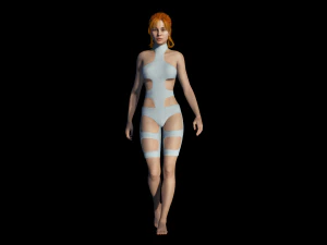 eleman giyim seti 3D Model