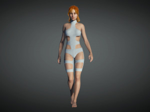 the element clothing set 3D 模型