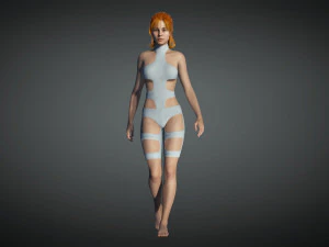 the element clothing set 3D Model