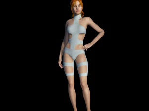 the element clothing set 3D Model