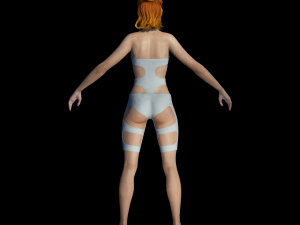 the element clothing set 3D 模型