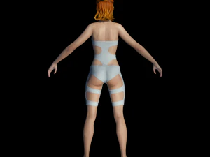 the element clothing set 3D Model