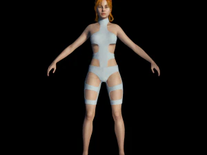 the element clothing set 3D Model