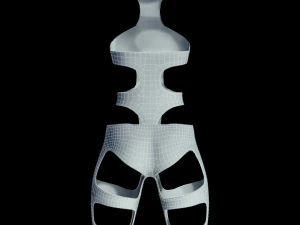 the element clothing set 3D Model