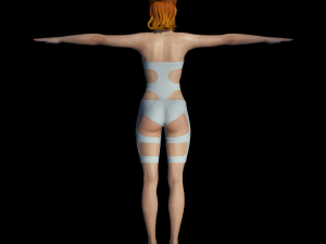 the element clothing set 3D 模型