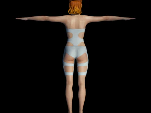 the element clothing set 3D Model