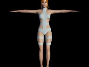 the element clothing set 3D Model