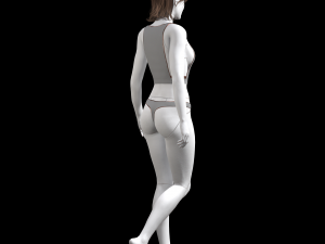 cyberpunk - dreamer underwear set a 3D Model