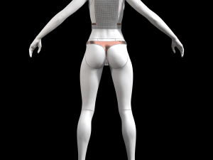 cyberpunk - dreamer underwear set a 3D Model