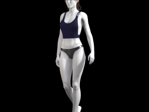 cyberpunk - dreamer underwear set b 3D Model