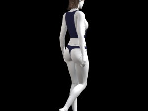 cyberpunk - dreamer underwear set b 3D Model