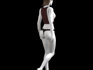 cyberpunk - dreamer underwear set c 3D Model