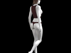 cyberpunk - dreamer underwear set c 3D Model
